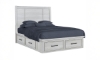 Picture of Dominic Gray King Sleigh Bed