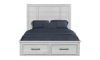 Picture of Dominic Gray Queen Sleigh Bed