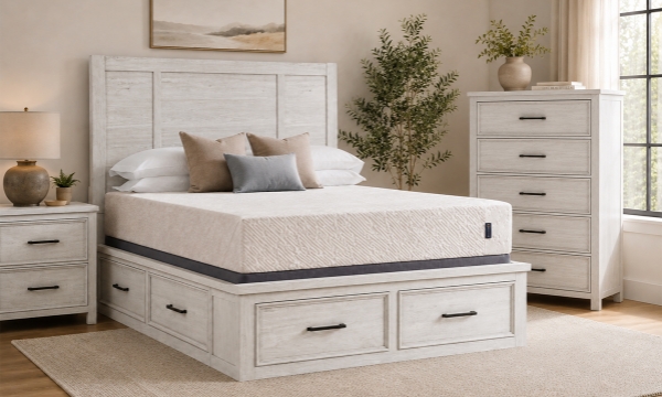 Picture of Dominic Gray 2-Piece King Sleigh Bedroom Set